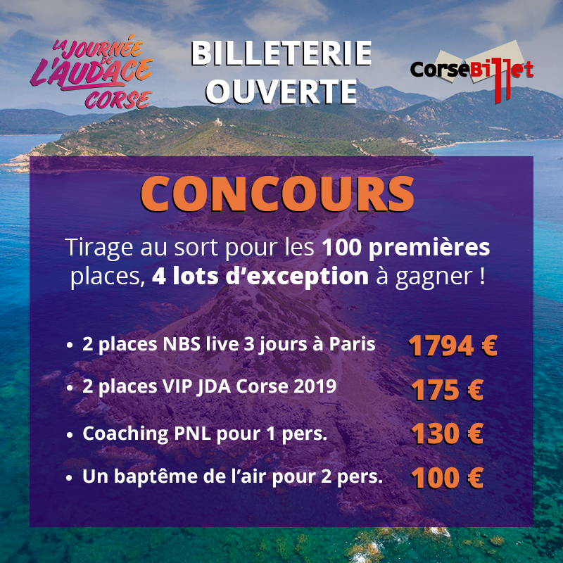Concours Corse Billet